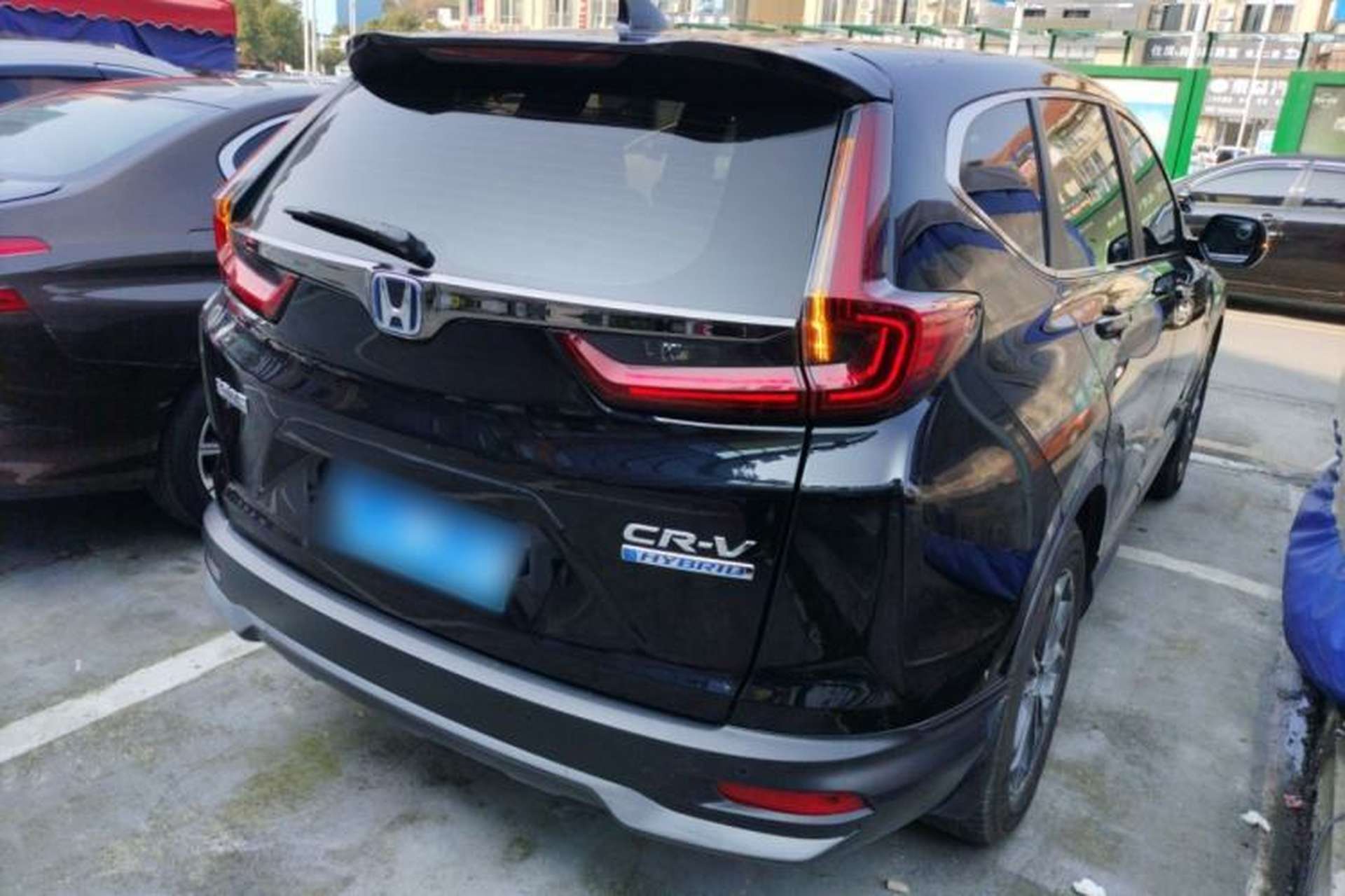 Used Honda CR-V 2021 Rui Hybrid 2.0L 2WD Pure Speed Edition Rear Right 45 Deg