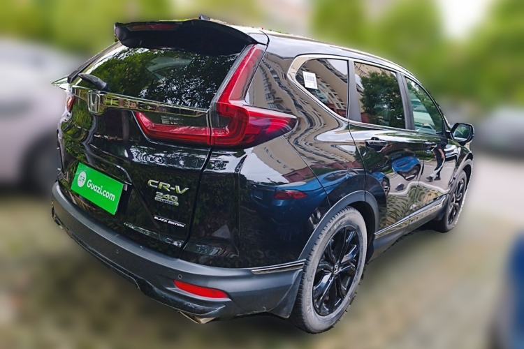 Used Honda CR-V 2021 240TURBO CVT 2WD Black Jazz Edition Rear Right 45 Deg