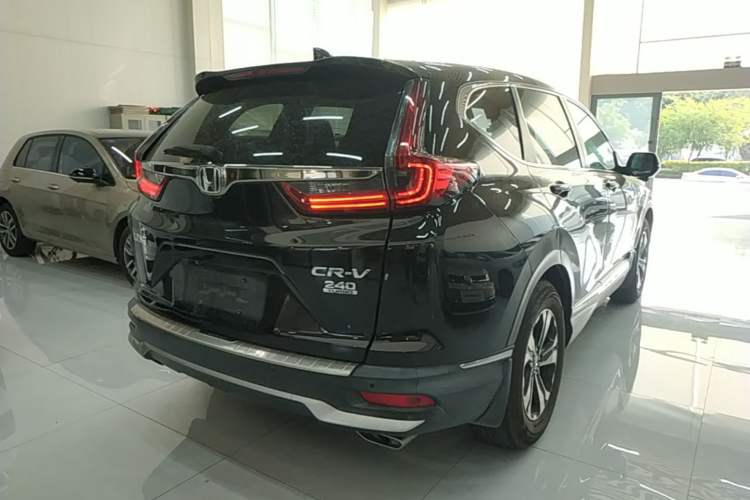 Used Honda CR-V 2021 240TURBO CVT 2WD Fashion Edition Rear Right 45 Deg