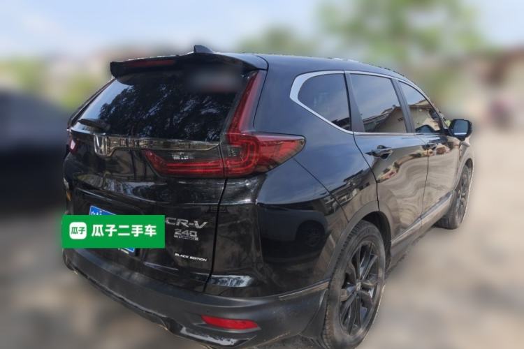 Used Honda CR-V 2021 240TURBO CVT 2WD Black Jazz Edition Rear Right 45 Deg
