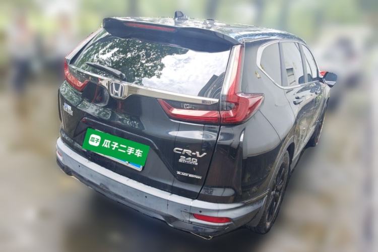Used Honda CR-V 2021 240TURBO CVT 2WD Black Jazz Edition Rear Right 45 Deg