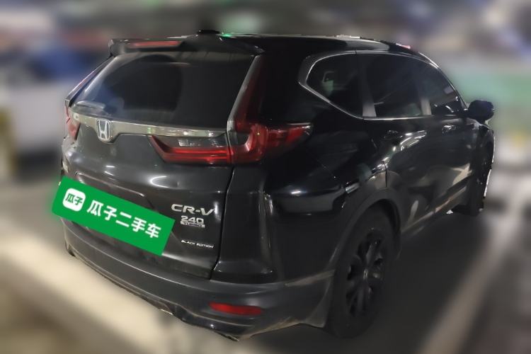 Used Honda CR-V 2021 240TURBO CVT 2WD Black Jazz Edition Rear Right 45 Deg