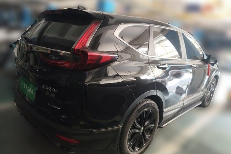 Used Honda CR-V 2021 240TURBO CVT 2WD Black Jazz Edition Rear Right 45 Deg