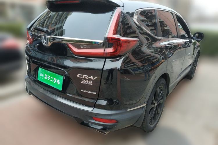 Used Honda CR-V 2021 240TURBO CVT 2WD Black Jazz Edition Rear Right 45 Deg