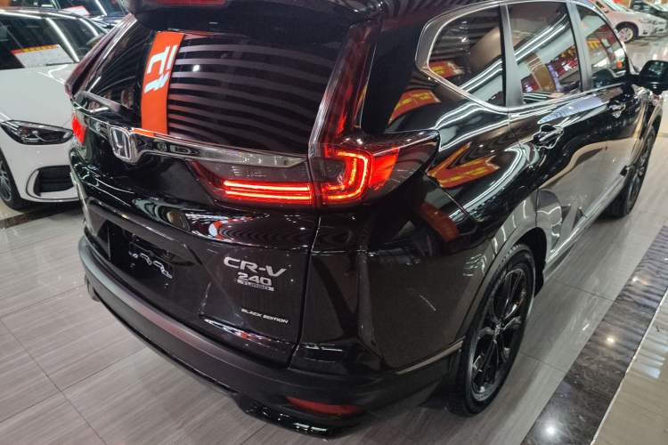 Used Honda CR-V 2021 240TURBO CVT 2WD Black Jazz Edition Rear Right 45 Deg