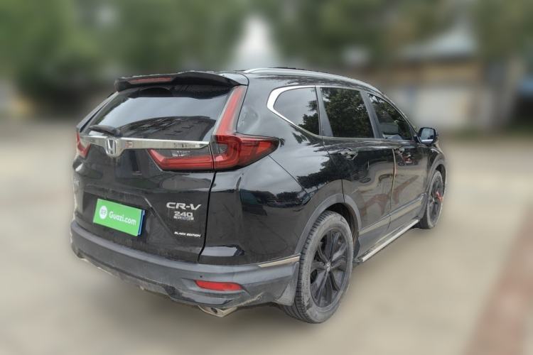 Used Honda CR-V 2021 240TURBO CVT 2WD Black Jazz Edition Rear Right 45 Deg