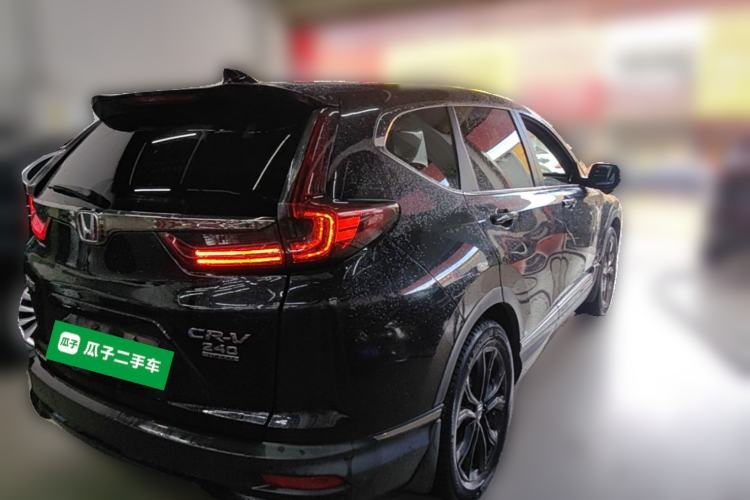Used Honda CR-V 2021 240TURBO CVT 2WD Black Jazz Edition Rear Right 45 Deg