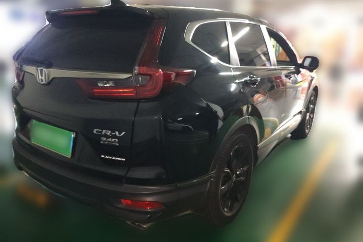 Used Honda CR-V 2021 240TURBO CVT 2WD Black Jazz Edition Rear Right 45 Deg
