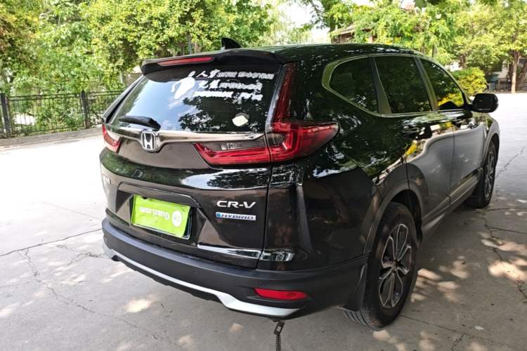 Used Honda CR-V 2021 Rui Hybrid 2.0L 2WD Pure Speed Edition Rear Right 45 Deg