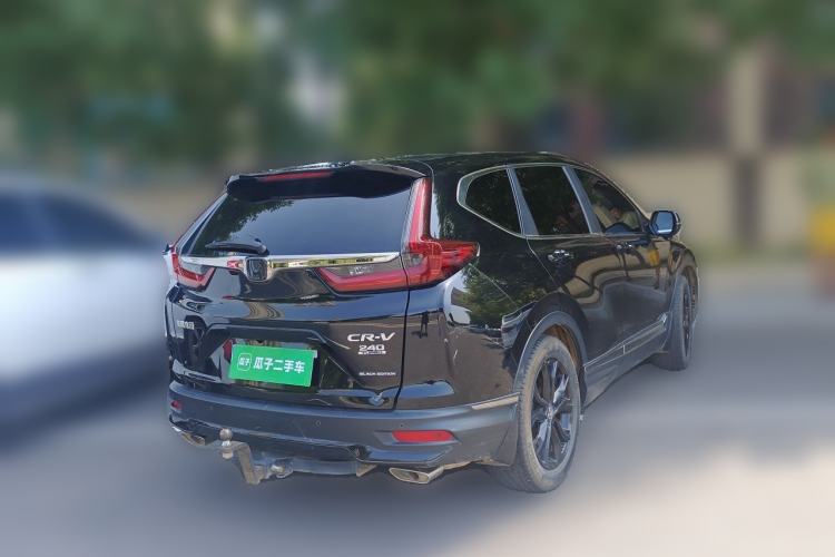 Used Honda CR-V 2021 240TURBO CVT 2WD Black Jazz Edition Rear Right 45 Deg