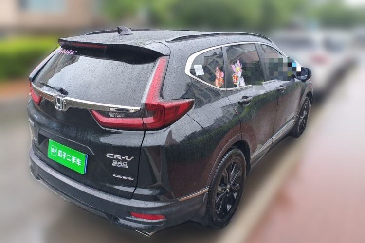 Used Honda CR-V 2021 240TURBO CVT Four-Wheel Drive Black Jazz Edition Rear Right 45 Deg