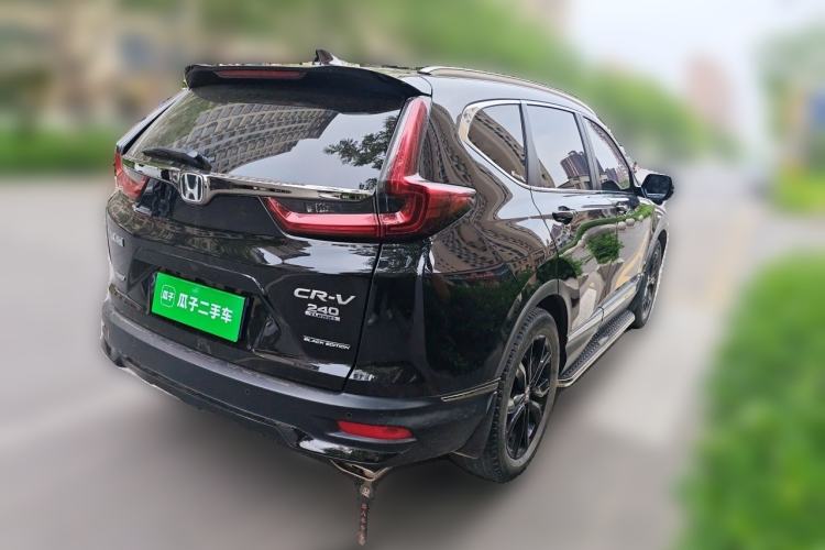 Used Honda CR-V 2021 240TURBO CVT Four-Wheel Drive Black Jazz Edition Rear Right 45 Deg