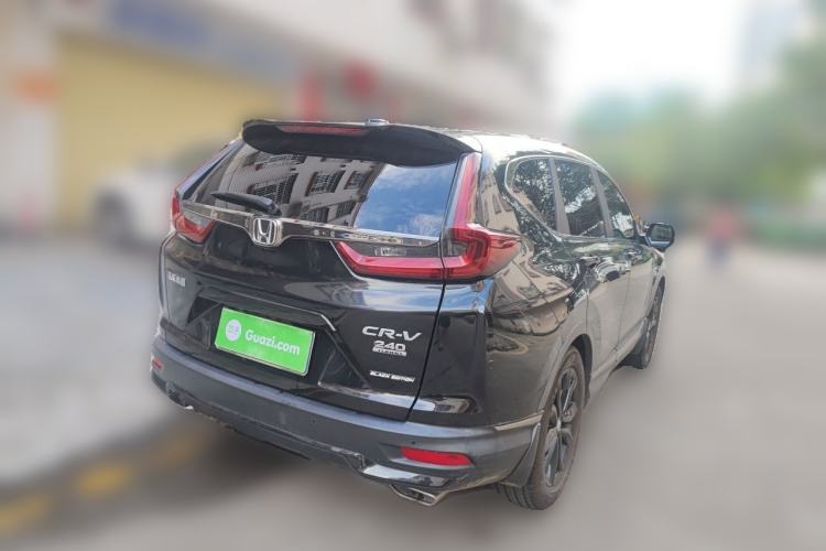 Used Honda CR-V 2021 240TURBO CVT 2WD Black Jazz Edition Rear Right 45 Deg