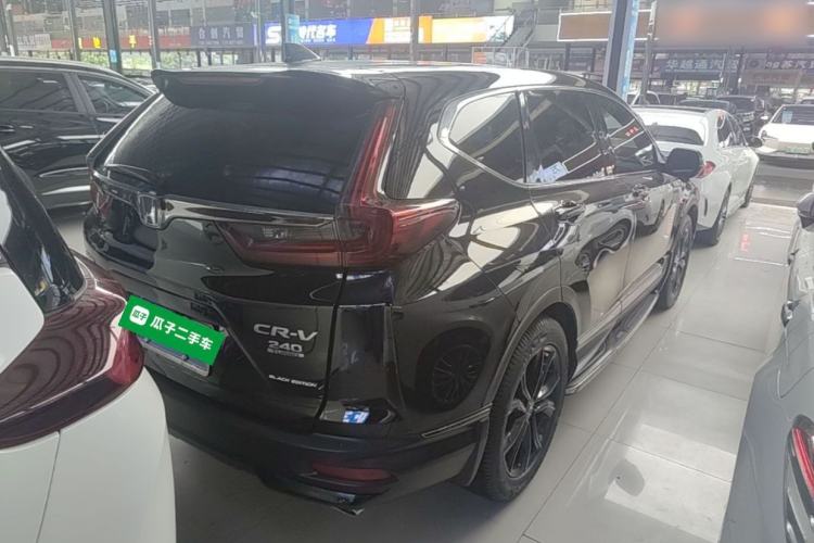 Used Honda CR-V 2021 240TURBO CVT 2WD Black Jazz Edition Rear Right 45 Deg