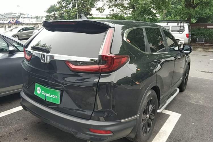 Used Honda CR-V 2021 240TURBO CVT 2WD Black Jazz Edition Rear Right 45 Deg