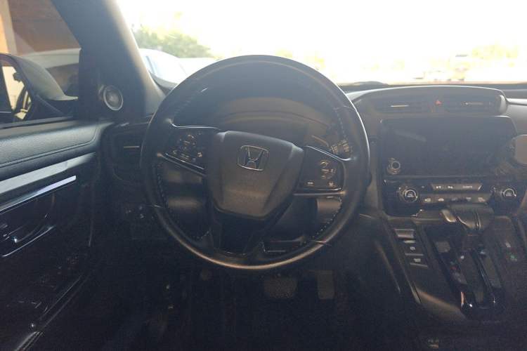 Used Honda CR-V 2021 240TURBO CVT 2WD Black Jazz Edition Steering Wheel