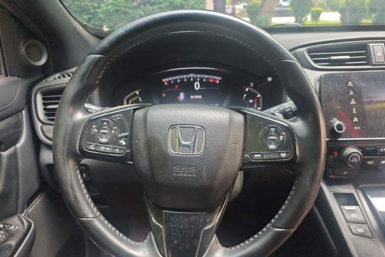 Used Honda CR-V 2021 240TURBO CVT Four-Wheel Drive Black Jazz Edition Steering Wheel