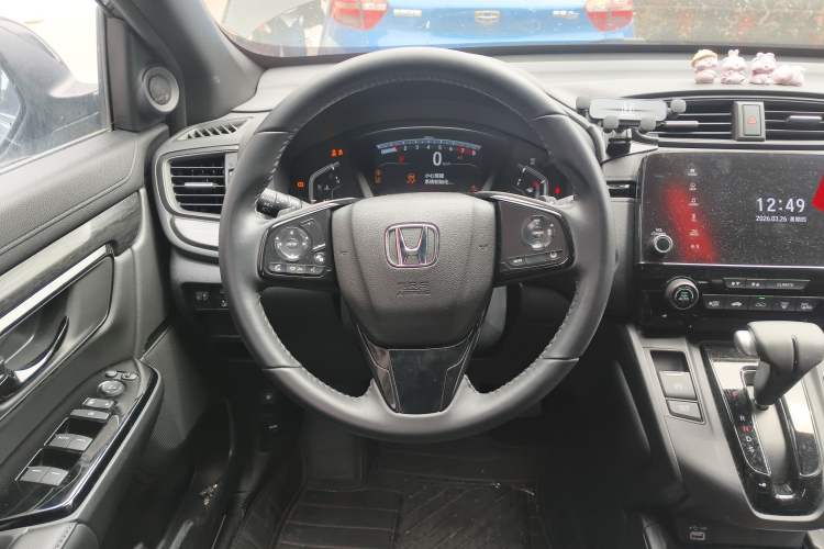 Used Honda CR-V 2021 240TURBO CVT 2WD Black Jazz Edition Steering Wheel