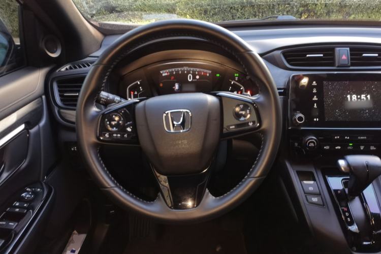 Used Honda CR-V 2021 240TURBO CVT 2WD Black Jazz Edition Steering Wheel