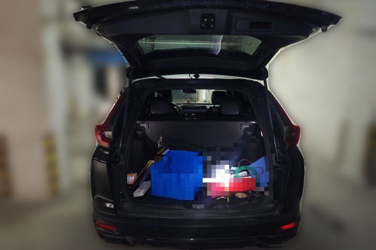 Used Honda CR-V 2021 240TURBO CVT 2WD Black Jazz Edition Trunk