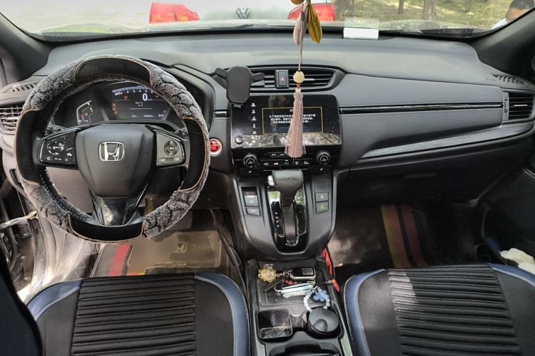 Used Honda CR-V 2021 240TURBO CVT Four-Wheel Drive Black Jazz Edition Center Console