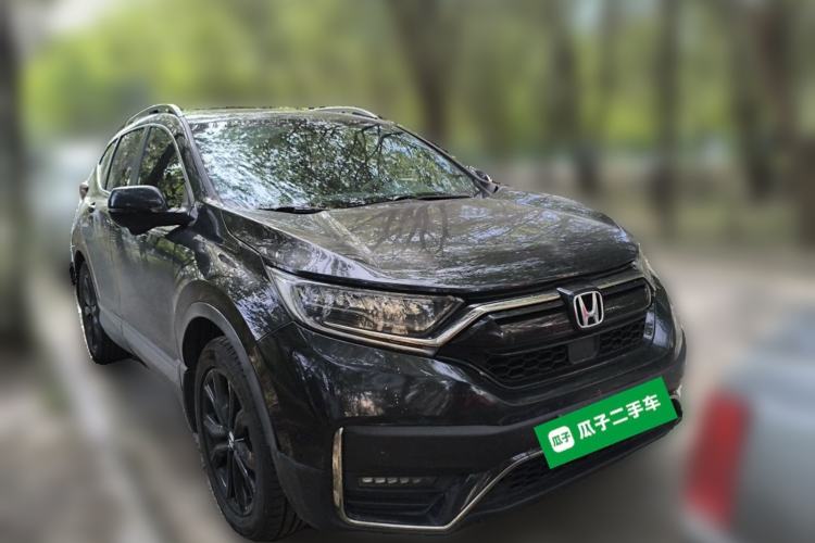 Used Honda CR-V 2021 240TURBO CVT Four-Wheel Drive Black Jazz Edition Front Right 45 Deg