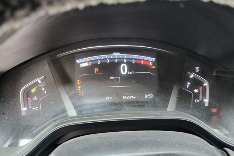 Used Honda CR-V 2021 240TURBO CVT Four-Wheel Drive Black Jazz Edition Instrument Cluster