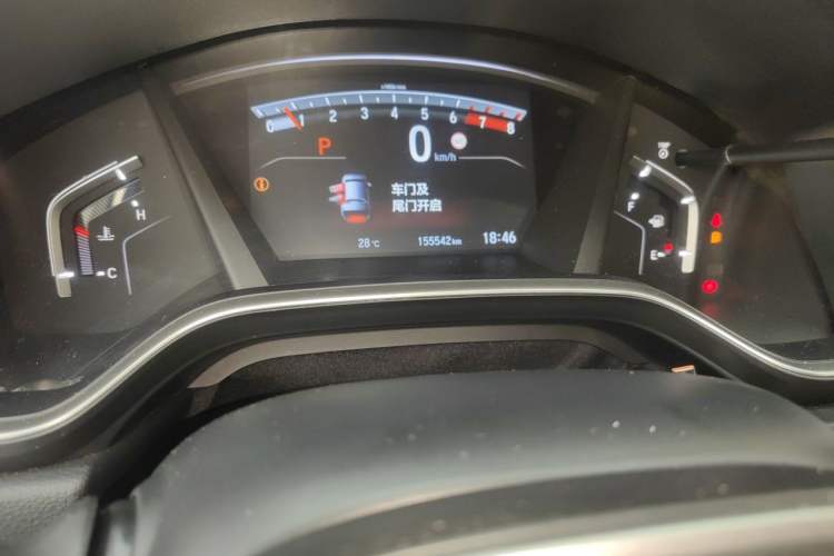 Used Honda CR-V 2021 240TURBO CVT Two-Wheel Drive Urban Edition Odometer Close Up