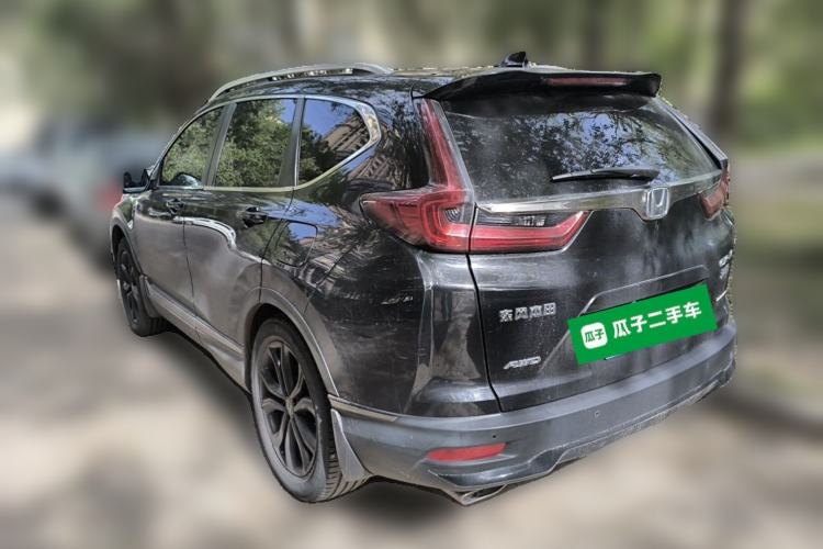 Used Honda CR-V 2021 240TURBO CVT Four-Wheel Drive Black Jazz Edition Rear Left 45 Deg