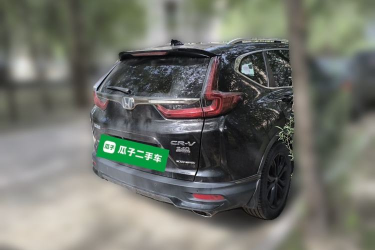 Used Honda CR-V 2021 240TURBO CVT Four-Wheel Drive Black Jazz Edition Rear Right 45 Deg