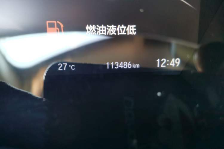 Used Honda CR-V 2021 240TURBO CVT 2WD Fashion Edition Odometer Close Up
