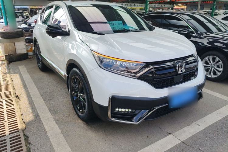 Used Honda CR-V 2021 240TURBO CVT 2WD Black Jazz Edition Front Right 45 Deg