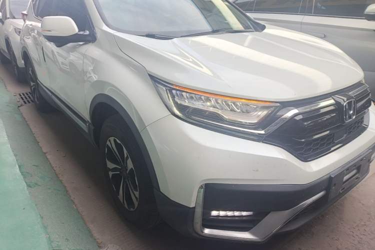 Used Honda CR-V 2021 240TURBO CVT Four-Wheel Drive Luxury Edition Front Right 45 Deg