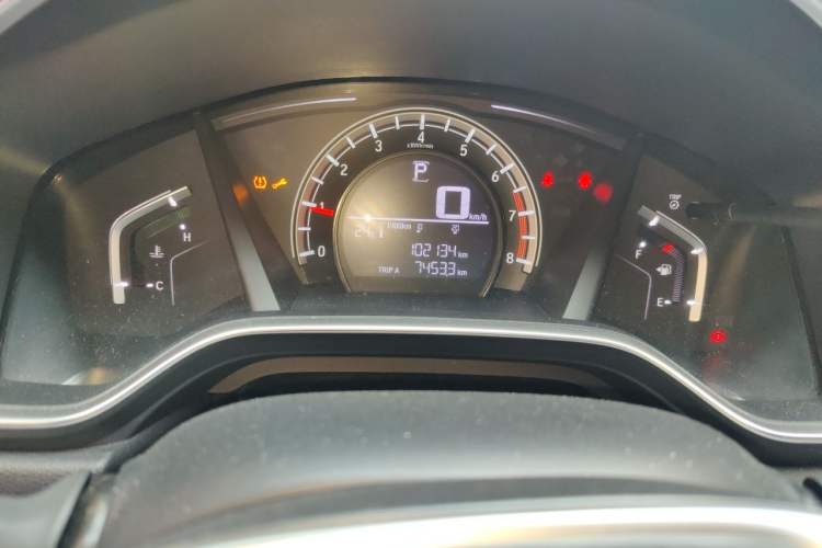 Used Honda CR-V 2021 240TURBO CVT 2WD Comfort Version Odometer Close Up