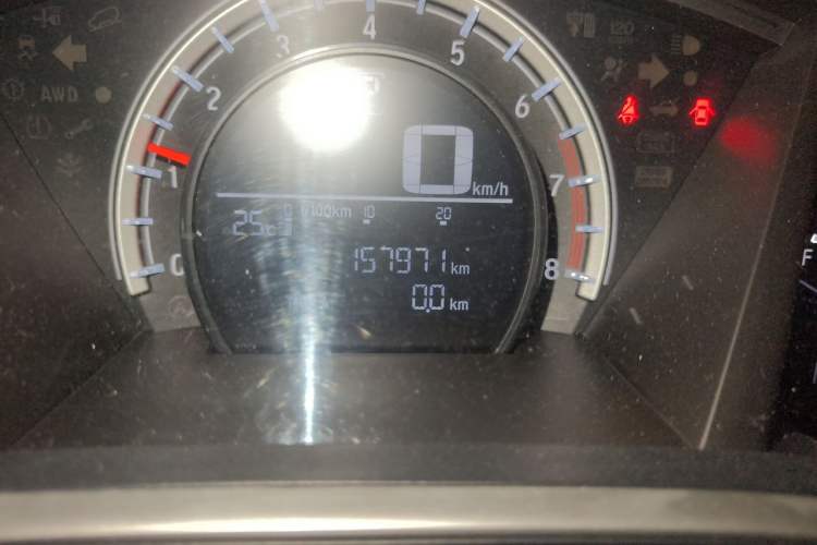 Used Honda CR-V 2021 240TURBO CVT 2WD Comfort Version Odometer Close Up