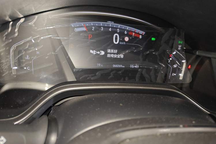 Used Honda CR-V 2021 240TURBO CVT 2WD Fashion Edition Odometer Close Up