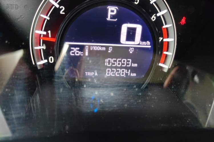 Used Honda CR-V 2021 240TURBO CVT 2WD Comfort Version Odometer Close Up