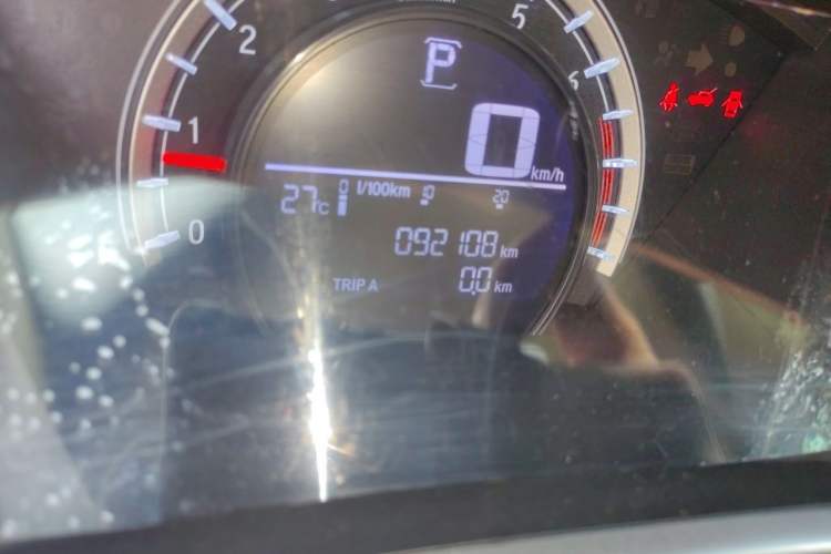 Used Honda CR-V 2021 240TURBO CVT 2WD Comfort Version Odometer Close Up