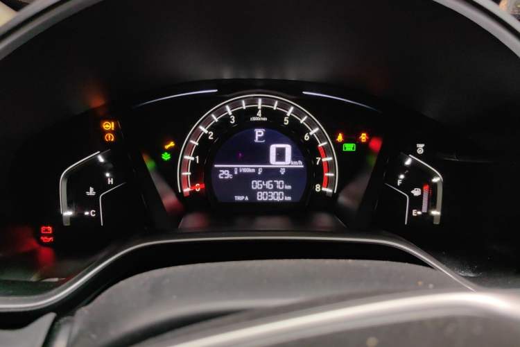 Used Honda CR-V 2021 240TURBO CVT 2WD Comfort Version Odometer Close Up
