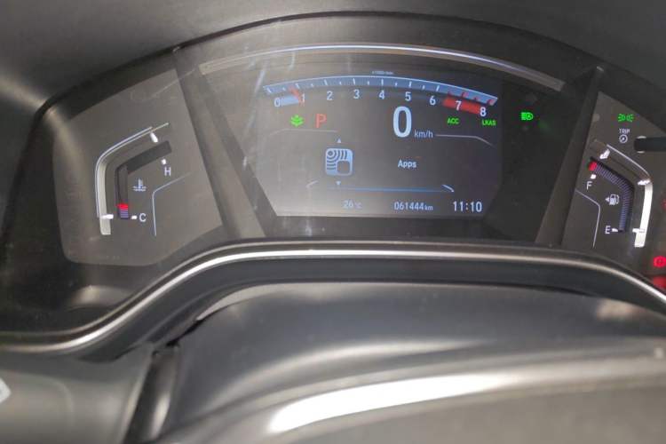 Used Honda CR-V 2021 240TURBO CVT 2WD Fashion Edition Odometer Close Up