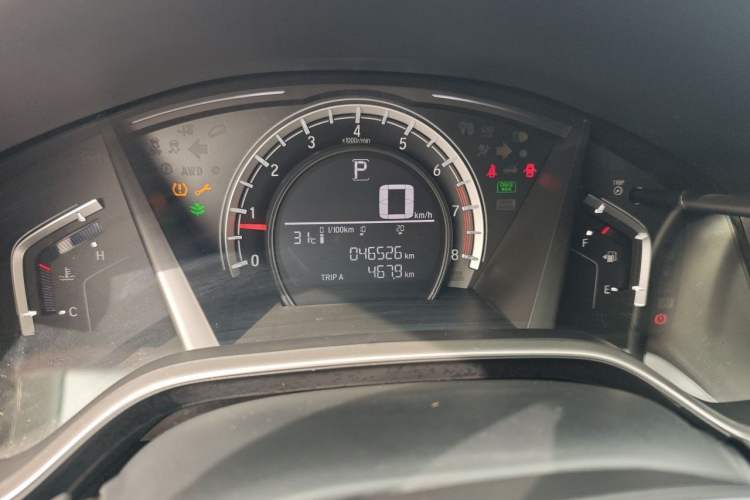 Used Honda CR-V 2021 240TURBO CVT 2WD Comfort Version Odometer Close Up