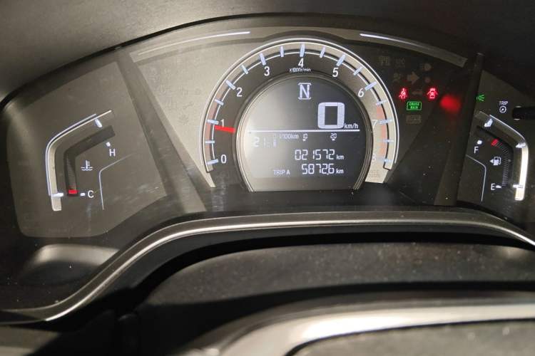 Used Honda CR-V 2021 240TURBO CVT 2WD Comfort Version Odometer Close Up