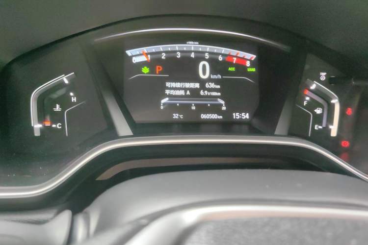 Used Honda CR-V 2021 240TURBO CVT Two-Wheel Drive Urban Edition Odometer Close Up