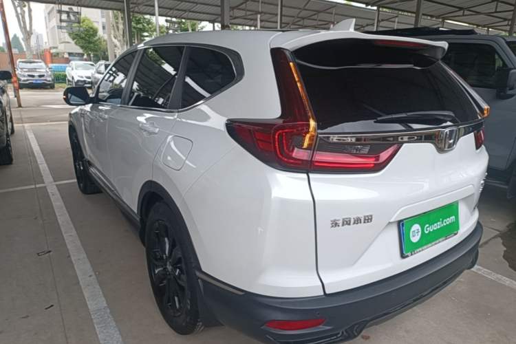 Used Honda CR-V 2021 240TURBO CVT 2WD Black Jazz Edition Rear Left 45 Deg