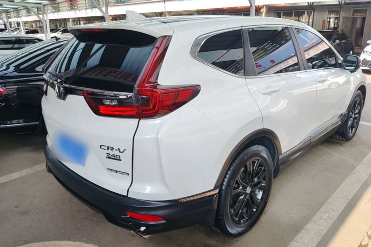 Used Honda CR-V 2021 240TURBO CVT 2WD Black Jazz Edition Rear Right 45 Deg