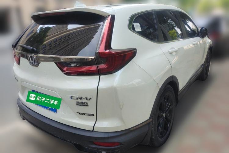 Used Honda CR-V 2021 240TURBO CVT 2WD Black Jazz Edition Rear Right 45 Deg