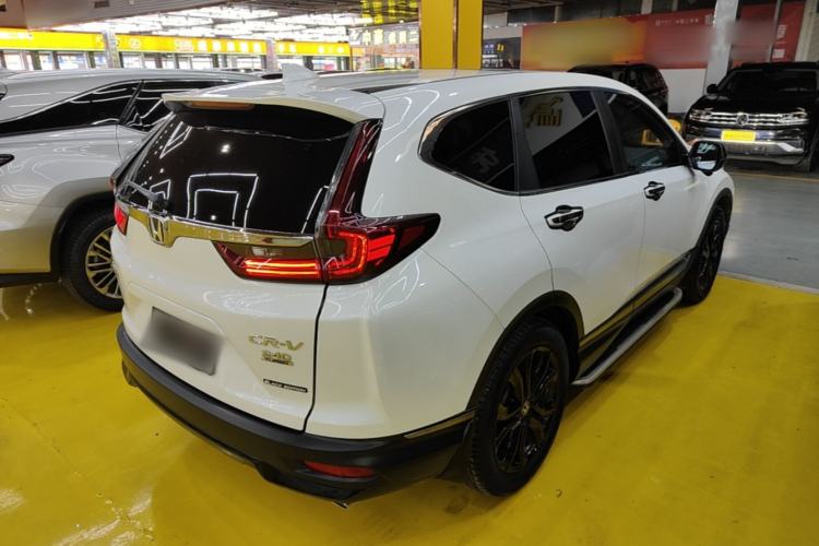 Used Honda CR-V 2021 240TURBO CVT 2WD Black Jazz Edition Rear Right 45 Deg