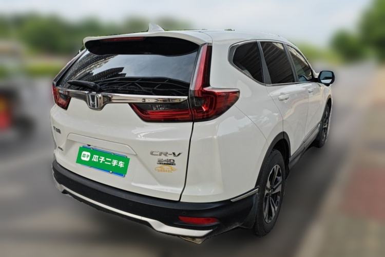 Used Honda CR-V 2021 240TURBO CVT Four-Wheel Drive Luxury Edition Rear Right 45 Deg