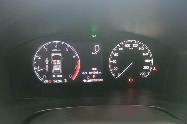 Used Honda CR-V 2023 240TURBO Two-Wheel Drive FENGSHANG Edition 5 Seats Instrument Cluster