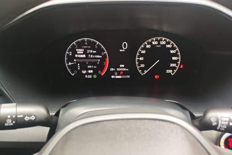 Used Honda CR-V 2023 240TURBO Two-Wheel Drive FENGSHANG Edition 5 Seats Instrument Cluster